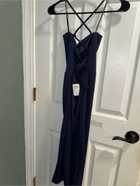 Windsor Navy Dress